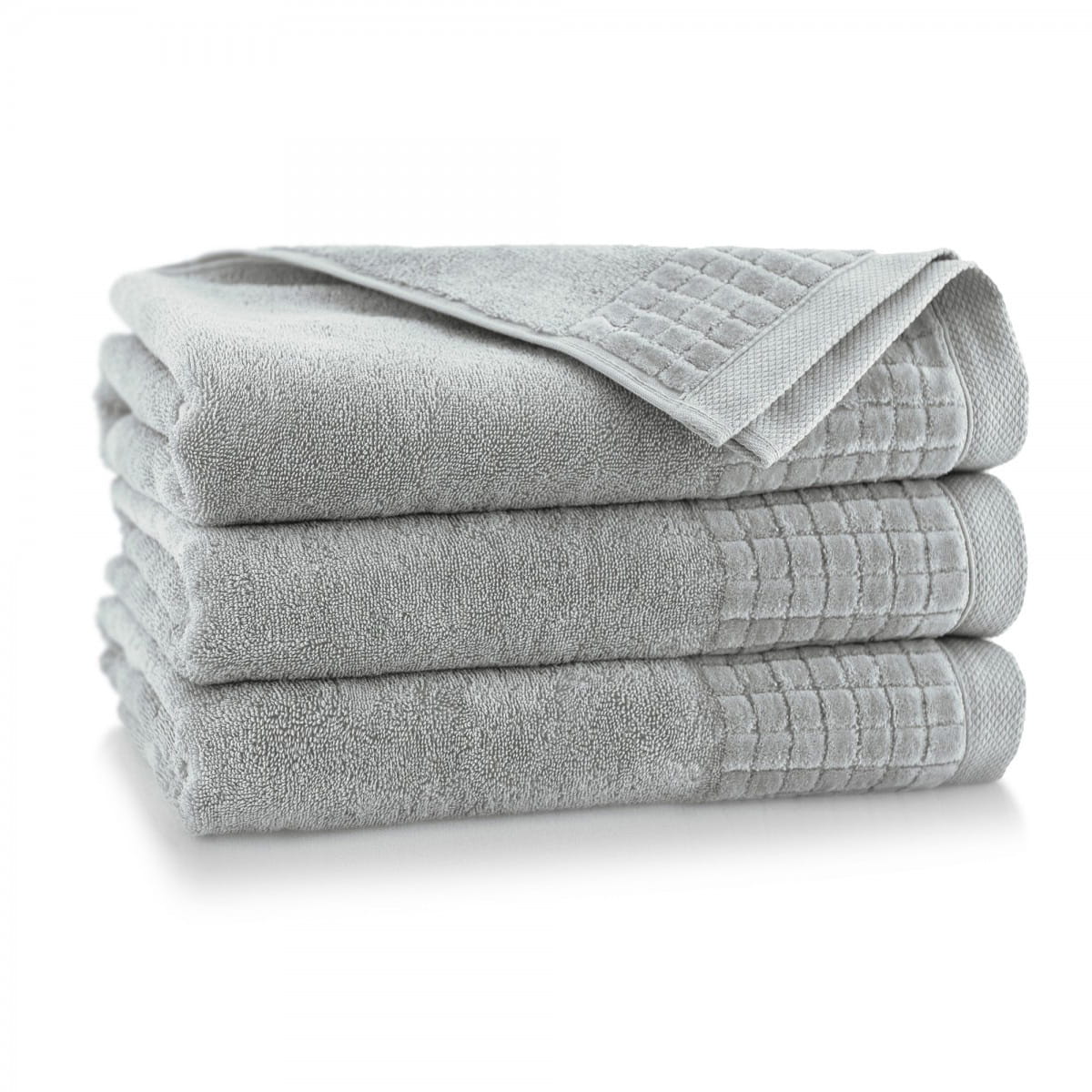 Ręcznik bawełniany ELEGANT PLUSH 50x100 szary